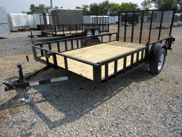 Premier 7 x 12 Landscape Utility Trailer – Removable Side ATV Ramps