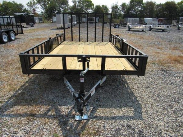 Premier 7 x 12 Landscape Utility Trailer – Removable Side ATV Ramps - Image 4