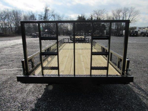 Premier 7 x 22 Landscape Utility Trailer – Rear Ramp Gate - Image 3