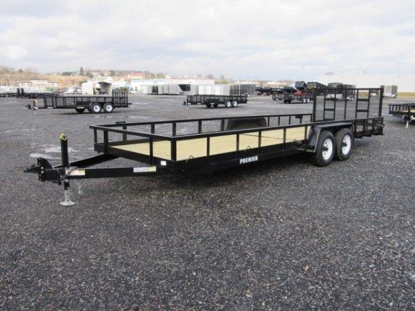Premier 7 x 24 Landscape Utility Trailer – Rear Ramp Gate - Image 4