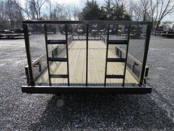 Premier 7 x 24 Landscape Utility Trailer – Rear Ramp Gate - Image 3