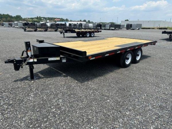 Premier 8.5 x 16 Deckover Equipment Trailer – Slide Out Ramps - Image 4