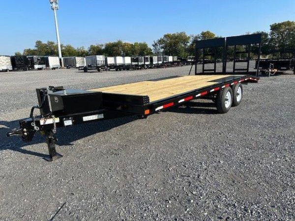 Premier 8.5 x 20 Deckover Equipment Trailer – Landscape Ramp - Image 4