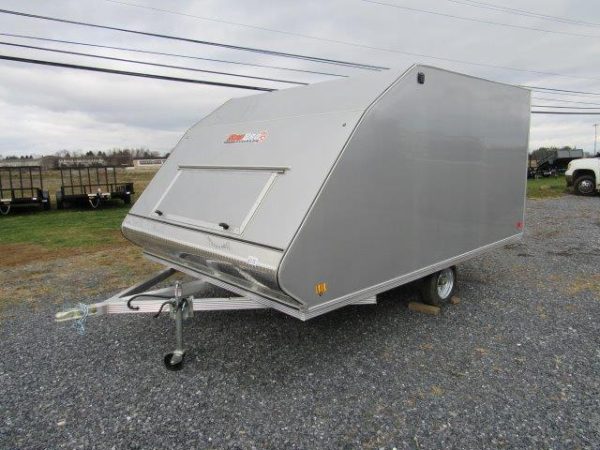 Sno Pro 8.5 x 12 Enclosed Snowmobile Trailer – Aluminum Hybrid