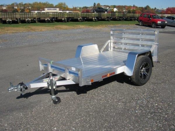 Sport Haven 5×8 Aluminum Utility Trailer – Deluxe Package