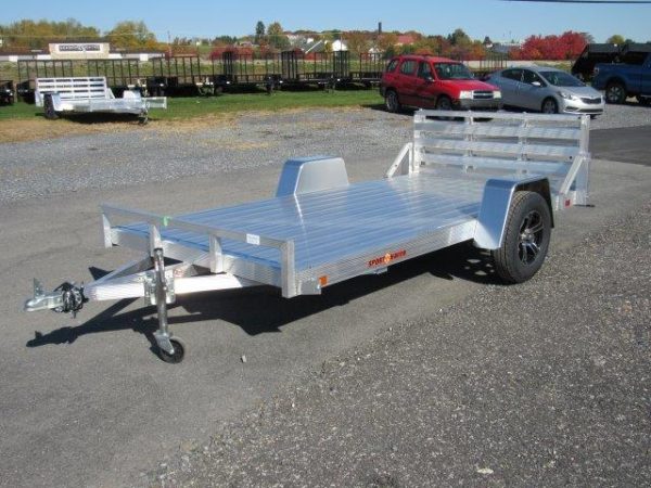 Sport Haven 6×12 Aluminum Utility Trailer – Deluxe Package