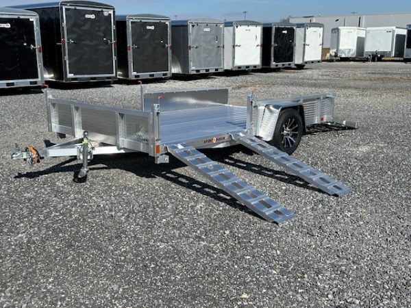 Sport Haven 7×12 Aluminum Utility Trailer – ATV Ramps - Image 8