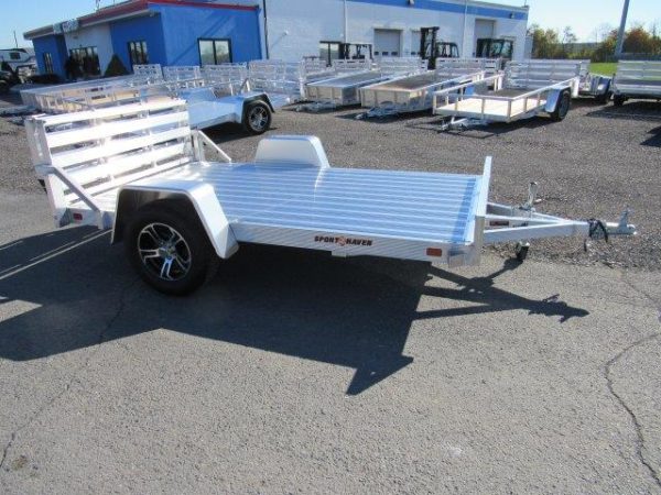 Sport Haven 7×12 Aluminum Utility Trailer – Open Sides - Image 8