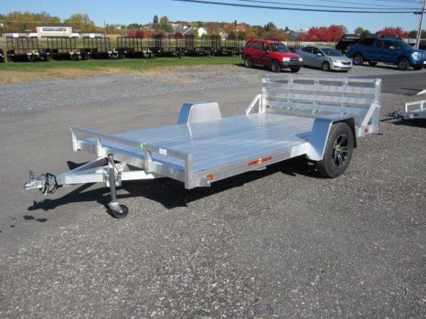 Sport Haven 7×12 Aluminum Utility Trailer – Open Sides