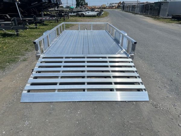 Sport Haven 7×12 Aluminum Landscape Utility Trailer – Deluxe - Image 3
