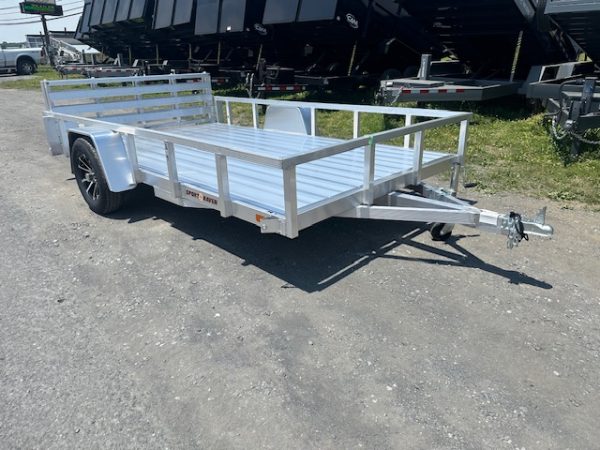 Sport Haven 7×12 Aluminum Landscape Utility Trailer – Deluxe - Image 4
