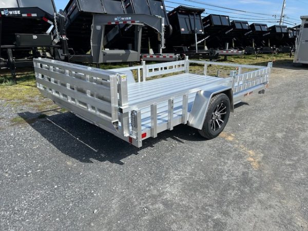 Sport Haven 7×12 Aluminum Utility Trailer – Side ATV Ramps - Image 7