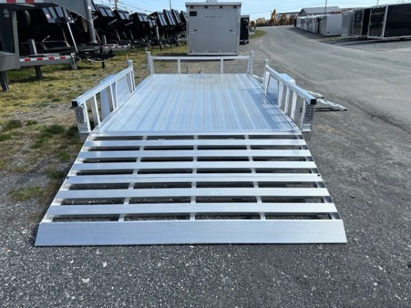 Sport Haven 7×12 Aluminum Utility Trailer – Side ATV Ramps - Image 3