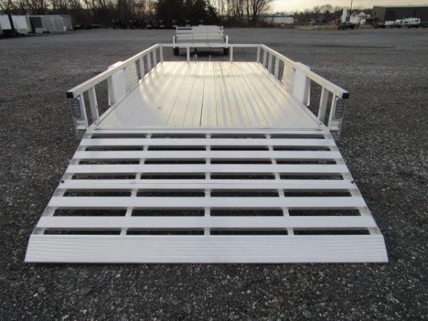 Sport Haven 7×14 Aluminum Landscape Utility Trailer – Deluxe - Image 3