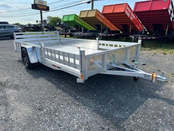 Sport Haven 7×14 Aluminum Utility Trailer – ATV Ramps