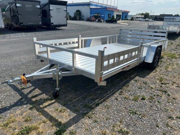 Sport Haven 7×14 Aluminum Utility Trailer – Side ATV Ramps - Image 4