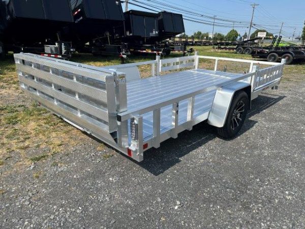 Sport Haven 7×14 Aluminum Utility Trailer – Side ATV Ramps - Image 7