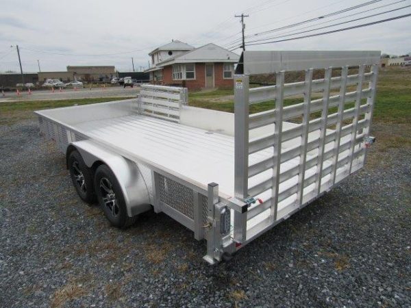 Sport Haven 7×16 Aluminum Landscape Trailer – Side ATV Ramp - Image 7