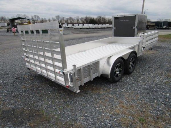 Sport Haven 7×16 Aluminum Landscape Trailer – Side ATV Ramp - Image 5