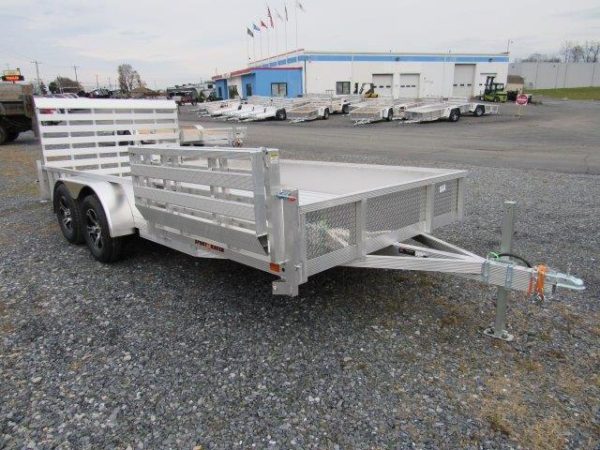 Sport Haven 7×16 Aluminum Landscape Trailer – Side ATV Ramp