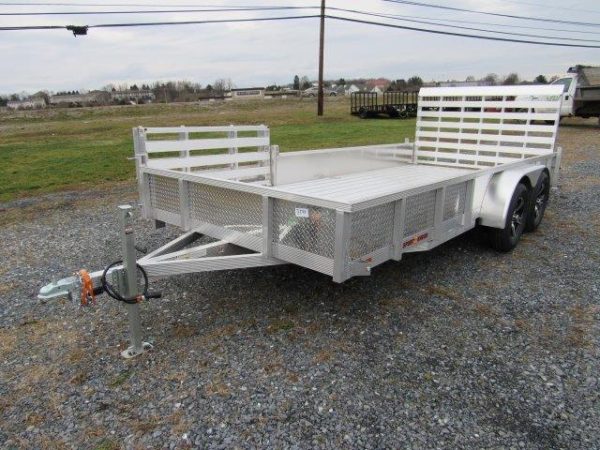 Sport Haven 7×16 Aluminum Landscape Trailer – Side ATV Ramp - Image 4