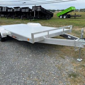 Sport Haven 7×18 Premium Aluminum Car Trailer – Torsion Axles