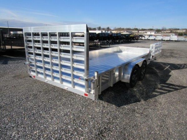 Sport Haven 7×18 Aluminum Landscape Trailer – Side ATV Ramp - Image 5