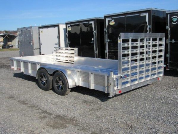 Sport Haven 7×18 Aluminum Landscape Trailer – Side ATV Ramp - Image 6