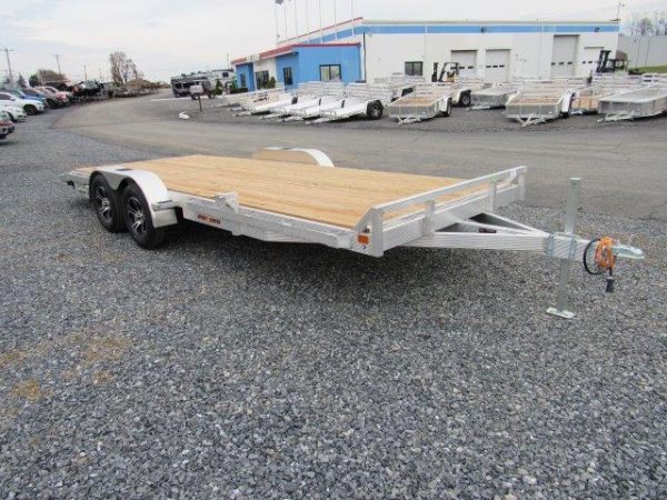 Sport Haven 7×20 Aluminum Car Trailer – Wood Deck