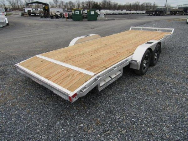Sport Haven 7×20 Aluminum Car Trailer – Wood Deck - Image 5