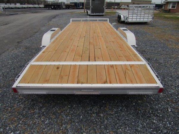 Sport Haven 7×20 Aluminum Car Trailer – Wood Deck - Image 9