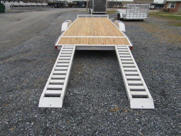 Sport Haven 7×20 Aluminum Car Trailer – Wood Deck - Image 3