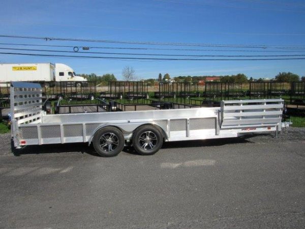 Sport Haven 7×20 Aluminum Landscape Trailer – Side ATV Ramp - Image 6
