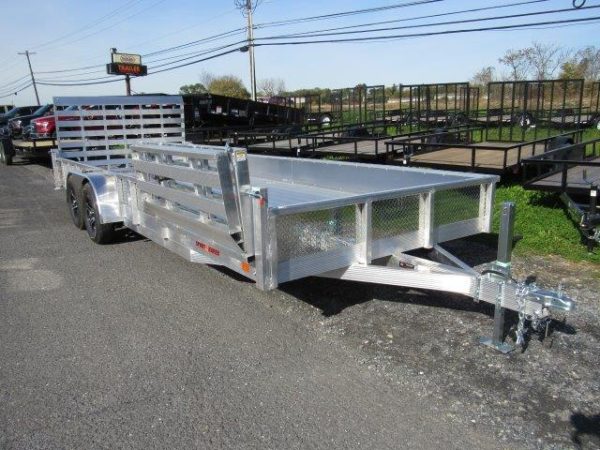 Sport Haven 7×20 Aluminum Landscape Trailer – Side ATV Ramp