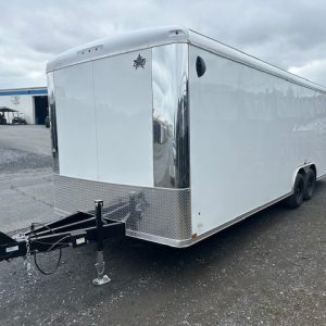 US Cargo 8.5 x 24 Enclosed Car Trailer – Extended Tongue