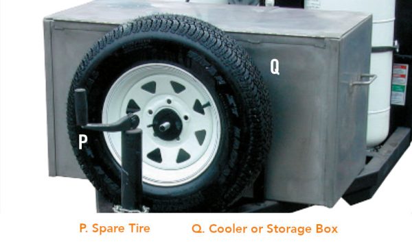 Model 1240GSS Towable Gas Grill – Stainless - Image 17