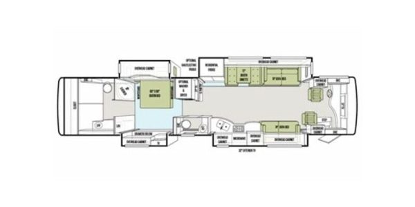 2012 Tiffin Motorhomes Allegro Bus 43QGP - Image 19