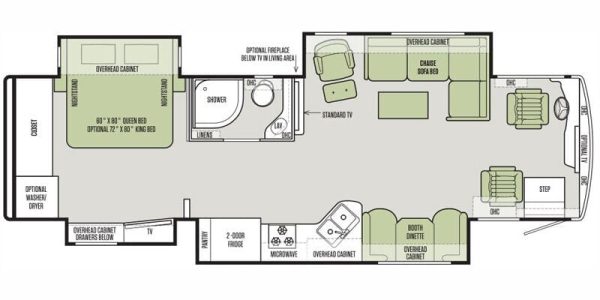 2015 Tiffin Motorhomes Allegro Red 33AA - Image 30
