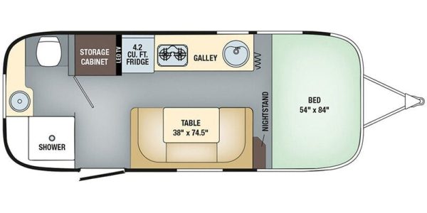 2018 Airstream Bambi Sport 22FB - Image 21
