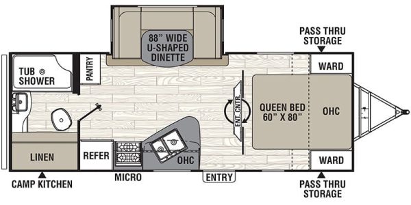 2018 Coachmen Freedom Express Deep Slide 231RBDS - Image 31