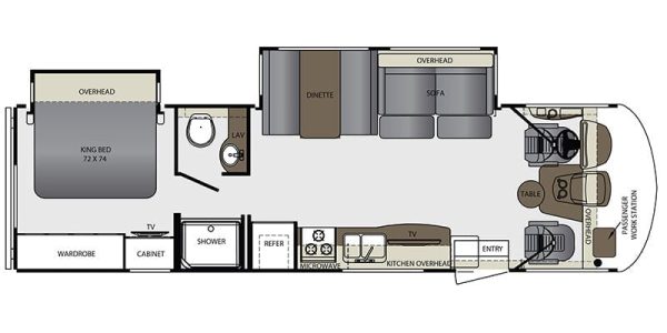 2018 Forest River Georgetown 3 Series GT3 30X3 - Image 32
