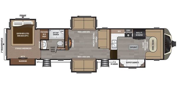 2018 Keystone Montana 3820FK - Image 26