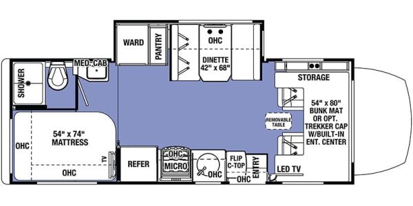 2019 Forest River Sunseeker 2400S MBS - Image 16