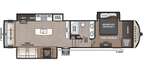 2019 Keystone Montana High Country 330RL - Image 17