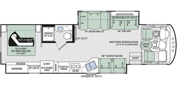 2019 Thor Motor Coach Miramar 35.2 - Image 18