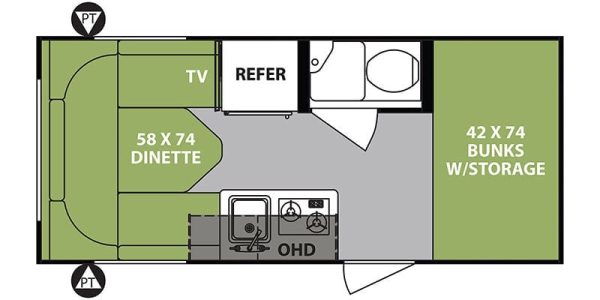 2020 Forest River R-Pod RP-172 - Image 15