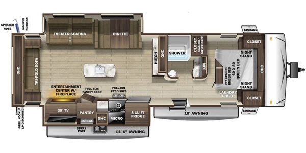 2020 Highland Ridge Mesa Ridge Limited 275RLS - Image 25