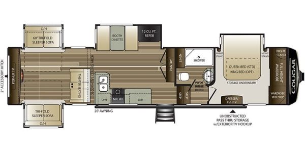 2020 Keystone Cougar 366RDS - Image 16