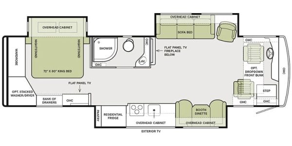 2020 Tiffin MotorHomes Allegro Red 33AL - Image 16