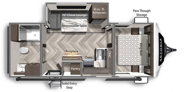 2021 Dutchmen Astoria Travel Trailer 2203RB - Image 12